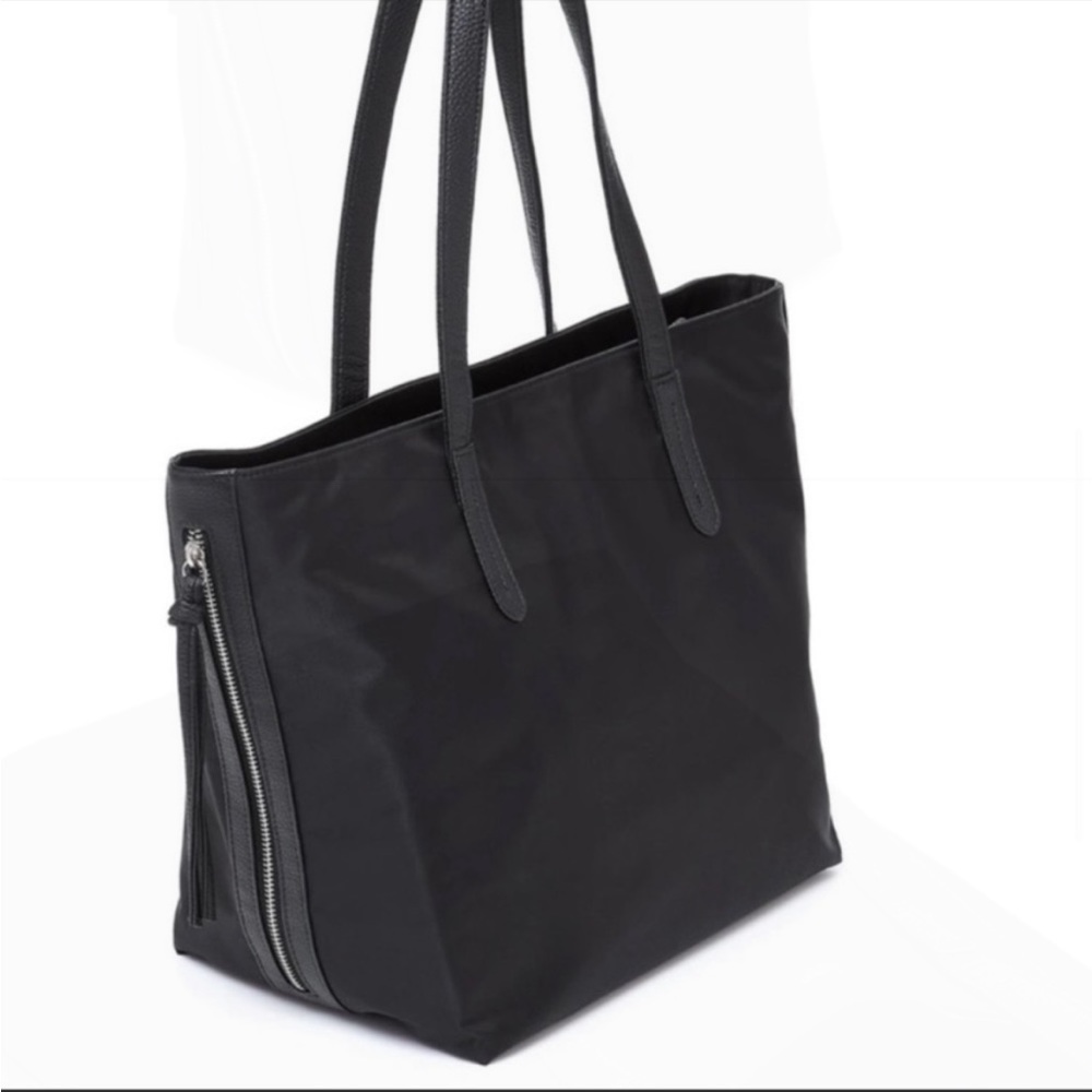 Botkier New York Bond Black Nylon Tote Carry All Bag - Picture 8 of 15